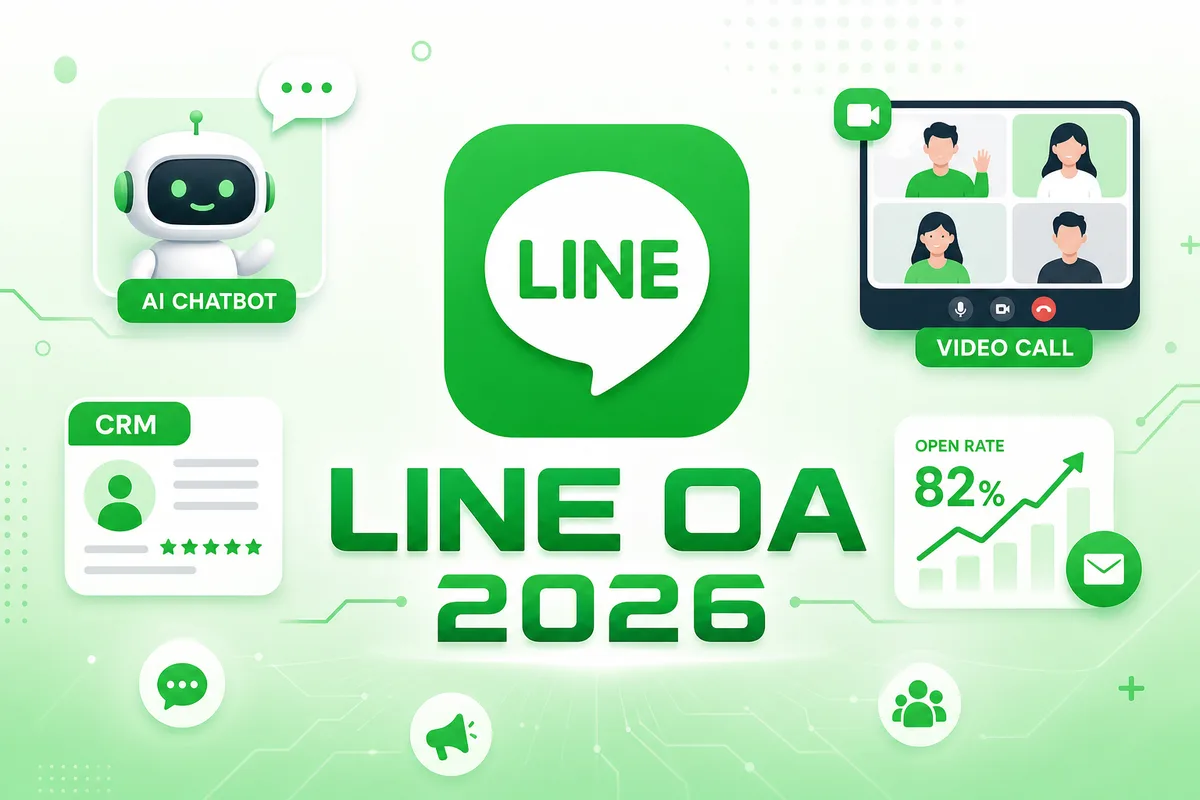 LINE OA ปี 2026 ยังคุ้มอยู่ไหม? เจาะ 5 ฟีเจอร์ใหม่ที่นักการตลาดต้องรู้ก่อนใคร