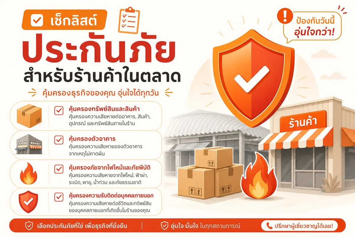ไฟไหม้คลองถมเซ็นเตอร์: บทเรียนประกันทรัพย์สิน-สต็อกสินค้า ที่เจ้าของร้านต้องรู้ก่อนสายเกินไป
