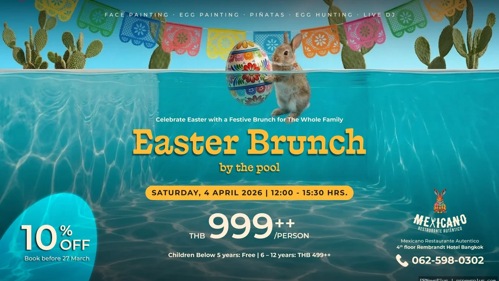 Celebrate Easter with a Festive Brunch at Mexicano Restaurante Auténtico