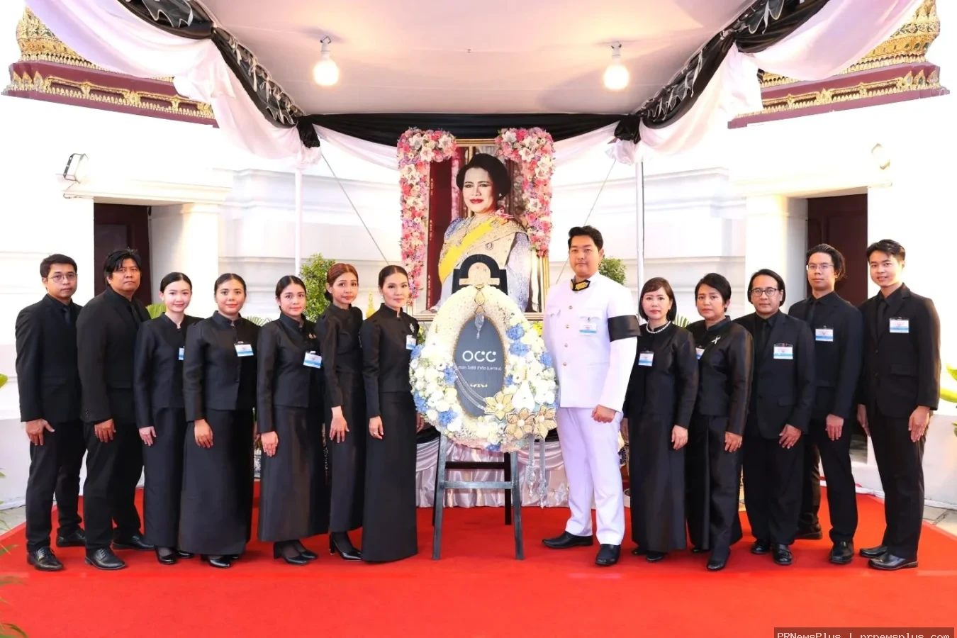 โอซีซี ได้รับพระราชทานพระบรมราชานุญาต ร่วมเป็นเจ้าภาพบำเพ็ญกุศลอุทิศถวาย แด่พระพันปีหลวง