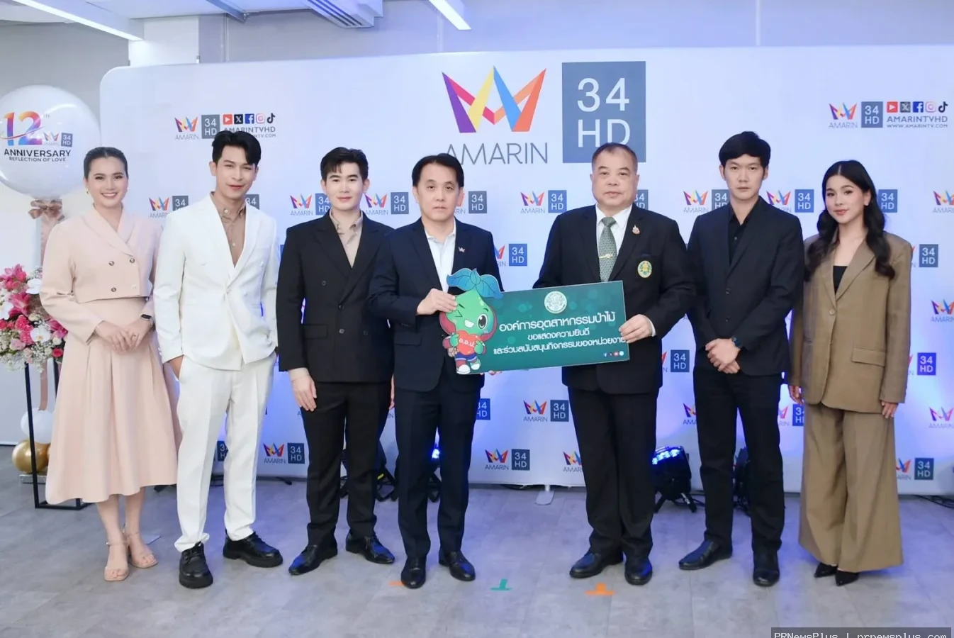 อ.อ.ป. ร่วมยินดี อมรินทร์ทีวี ครบรอบ 12 ปี